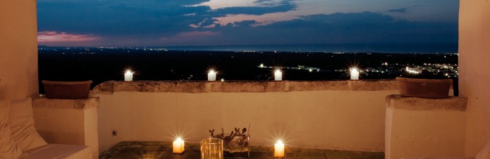 Upper Balcony View night