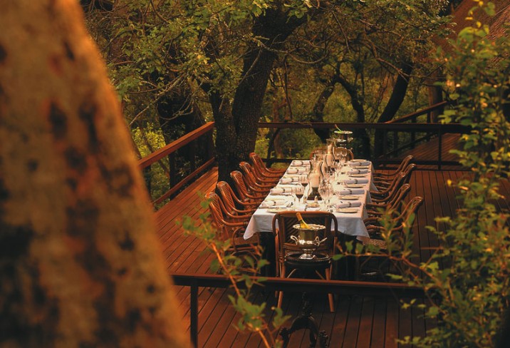 Mr & Mrs Smith - Terrace dining
