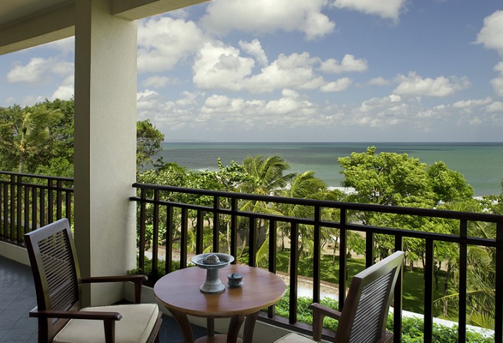 Mr & Mrs Smith - Balcony view at the Legian