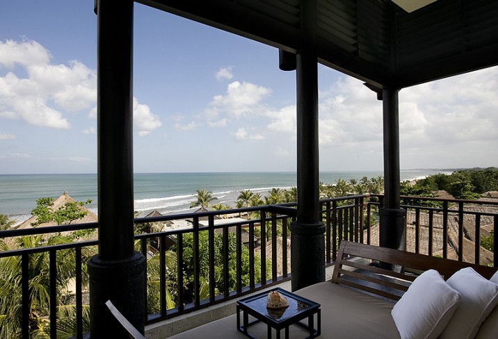 Mr & Mrs Smith - Balcony view at the Legian