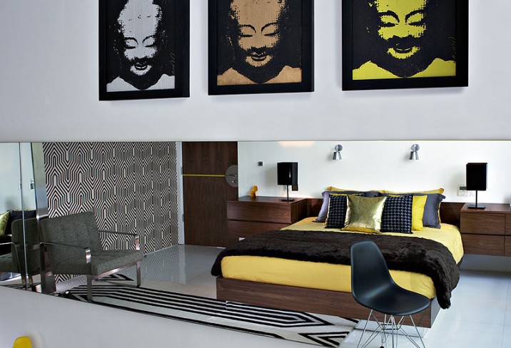 Mr & Mrs Smith - Yellow bedroom