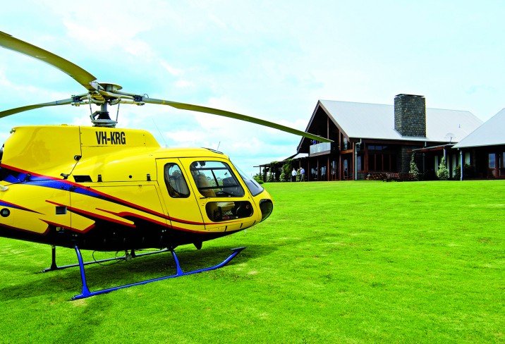 Mr & Mrs Smith - Helicopter transfer