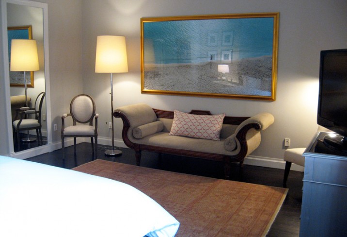 Mr & Mrs Smith - Master bedroom sitting area