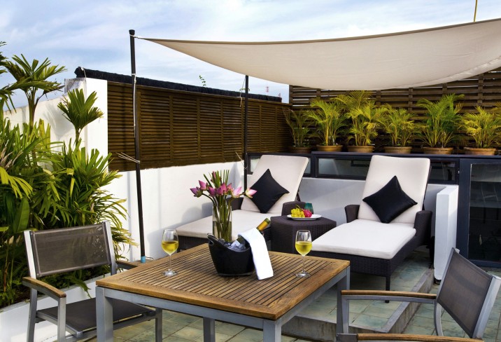 Mr & Mrs Smith - Terrace Suite (Sepia Room) roof terrace
