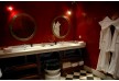 Red bathroom